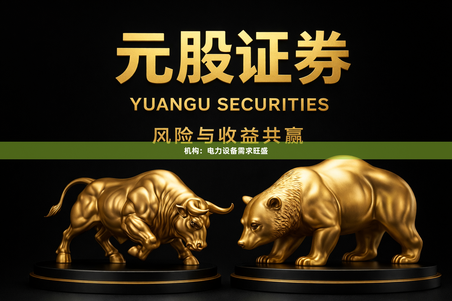 机构：电力设备需求旺盛