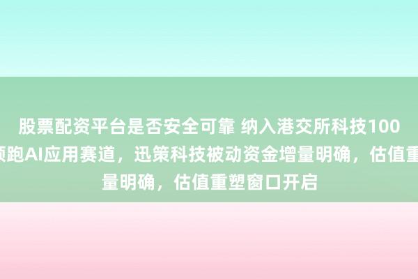 股票配资平台是否安全可靠 纳入港交所科技100指数+业绩领跑AI应用赛道，迅策科技被动资金增量明确，估值重塑窗口开启